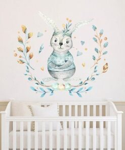 Stickers Chambre Bébé - Lapin de la Forêt Stickers Chambre Bébé - Lapin de la Forêt