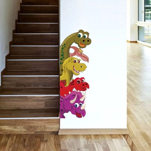 Stickers Chambre Garçon - Dinosaures Mignons