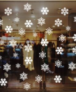 Alternative view of Stickers Flocons de neige, Décoration de fenêtre pour Noël