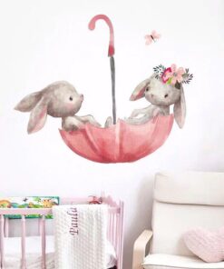 Stickers Lapin Chambre Bébé