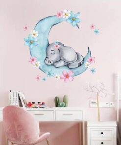 Stickers Lit Bébé Lapin Stickers Lit Bébé Lapin