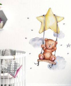 Stickers Lit Bébé Lapin Stickers Lit Bébé Lapin