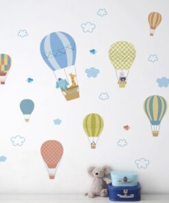 Alternative view of Stickers Chambre Bébé - Petites Souris Ballons