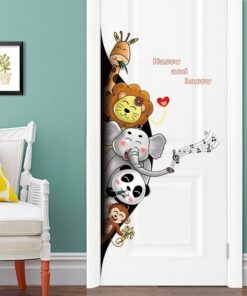 Stickers Animaux Pour Porte