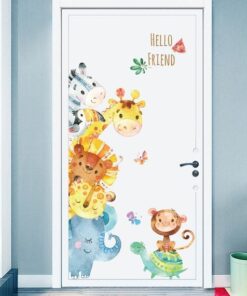Stickers Animaux Pour Porte