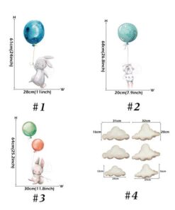 Stickers Muraux Lapin Stickers Muraux Lapin