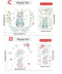 Stickers Chambre Bébé - Lapin de la Forêt Stickers Chambre Bébé - Lapin de la Forêt