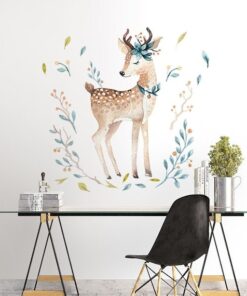 Stickers Chambre Bébé - Lapin de la Forêt Stickers Chambre Bébé - Lapin de la Forêt