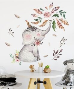 Stickers Chambre Bébé - Biches en Forêt Stickers Chambre Bébé - Biches en Forêt