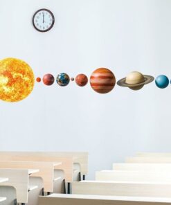 Stickers Chambre Bébé - Astronautes dans l'Univers - Planètes dans l'Espace Stickers Chambre Bébé - Astronautes dans l'Univers - Planètes dans l'Espace