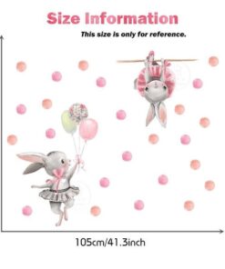 Stickers Muraux Fille Lapin