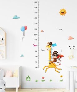 Sticker Girafe Toise