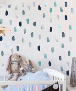 Stickers Chambre Fille - Forme Pluie Rond Stickers Chambre Fille - Forme Pluie Rond