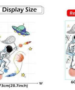 Stickers Chambre Garçon - Planètes du Système Solaire dans l'Espace Stickers Chambre Garçon - Planètes du Système Solaire dans l'Espace