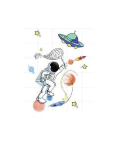 Alternative view of Stickers Chambre Garçon - Système Solaire Planètes Espace