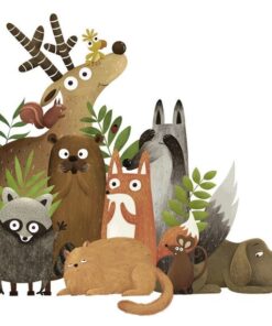 Stickers Chambre Bébé - Animaux de la Forêt Stickers Chambre Bébé - Animaux de la Forêt