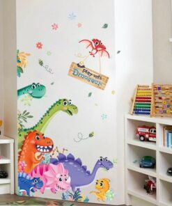 Alternative view of Stickers Enfant Animaux Porte