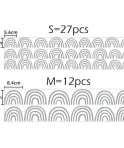 Stickers Chambre Bébé - Arc en ciel décoration murale Stickers Chambre Bébé - Arc en ciel décoration murale