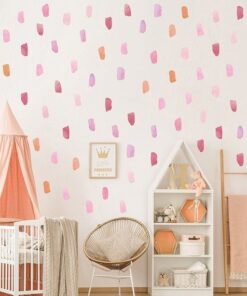 Stickers Chambre Garçon - Forme Pluie Aquarelle Ronds Stickers Chambre Garçon - Forme Pluie Aquarelle Ronds