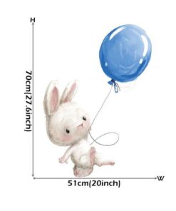 Stickers Chambre Bébé Garçon Lapin Stickers Chambre Bébé Garçon Lapin