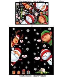 Décoration Sticker Noël - Stickers pour fenêtre Noël Décoration Sticker Noël - Stickers pour fenêtre Noël