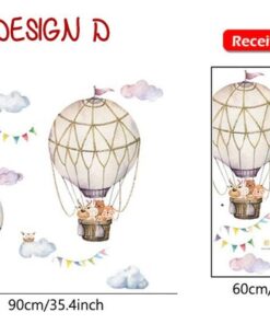 Stickers Chambre Bébé - Petites Souris Ballons