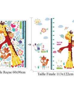 Stickers Toise Animaux Stickers Toise Animaux