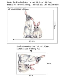 Stickers Lapin Bébé Assis