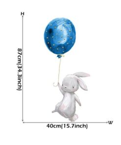 Stickers Chambre Bébé Garçon Lapin Stickers Chambre Bébé Garçon Lapin