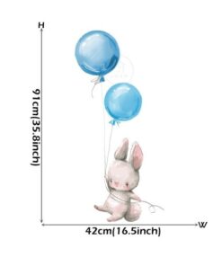 Stickers Chambre Bébé Garçon Lapin Stickers Chambre Bébé Garçon Lapin