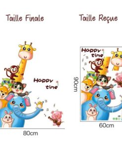 Stickers Enfant Animaux Porte Stickers Enfant Animaux Porte