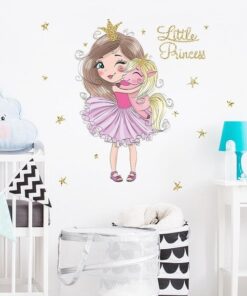 Stickers muraux princesses