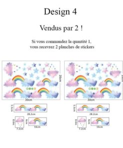 Stickers Chambre Bébé - Ronds Bleus Aquarelle Stickers Chambre Bébé - Ronds Bleus Aquarelle