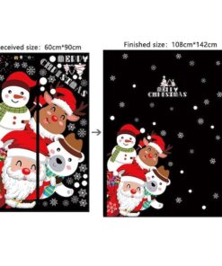 Décoration Sticker Noël - Stickers pour fenêtre Noël Décoration Sticker Noël - Stickers pour fenêtre Noël