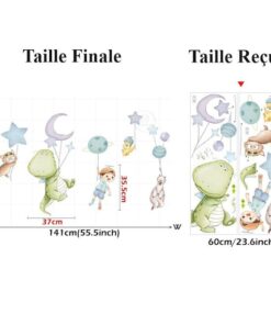 Alternative view of Stickers Dinosaure Bébé