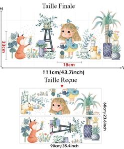 Alternative view of Princesse Stickers Muraux