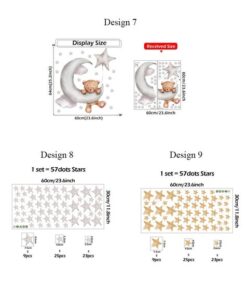 Stickers Chambre Fille - Petit Ours avec 4 ballons Stickers Chambre Fille - Petit Ours avec 4 ballons