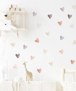 Stickers Chambre Fille - Coeurs - Formes Stickers Chambre Fille - Coeurs - Formes