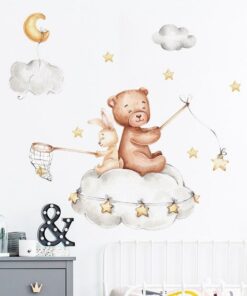 Alternative view of Stickers Ourson Lapin