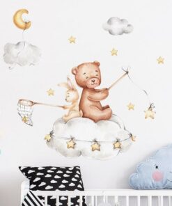 Stickers Ourson Lapin Stickers Ourson Lapin