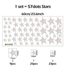 Stickers Chambre Fille - Ours sur la Lune et Petits Lapins Ballons Roses Stickers Chambre Fille - Ours sur la Lune et Petits Lapins Ballons Roses