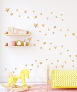 Stickers Chambre Garçon - Etoiles Aquarelle Bleues et Grises Stickers Chambre Garçon - Etoiles Aquarelle Bleues et Grises