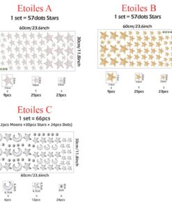 Stickers Chambre Bébé - Petit Lapin et Petit Ours sur la Lune Stickers Chambre Bébé - Petit Lapin et Petit Ours sur la Lune