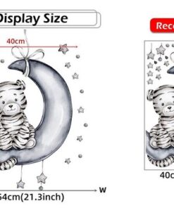 Stickers Lapins Etoiles