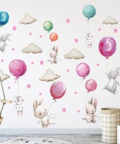 Stickers Lapin Rose Stickers Lapin Rose