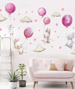 Stickers Lapin Rose Stickers Lapin Rose