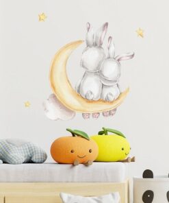 Alternative view of Stickers Lapin Lit Bébé