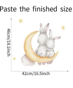 Stickers Lapin Lit Bébé Stickers Lapin Lit Bébé