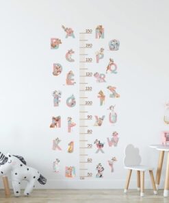 Toise Alphabet Animaux