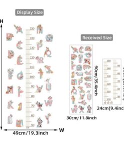 Toise Alphabet Animaux